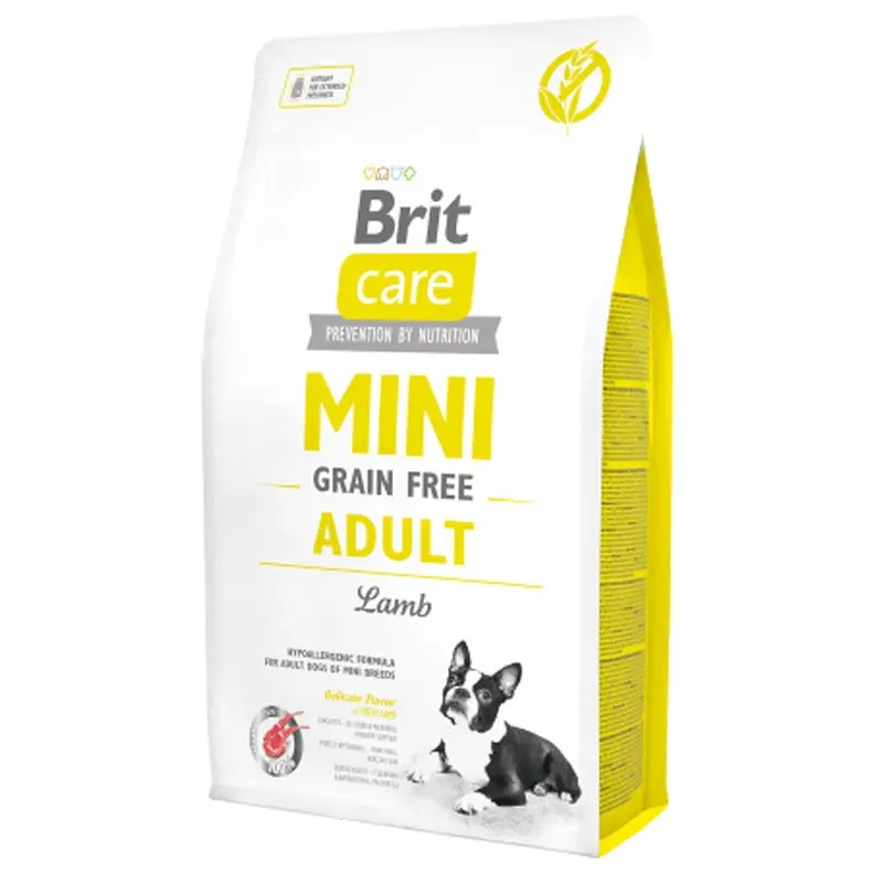 Brit Care Mini Grain Free Adult Agnello – 2 Kg, Singola