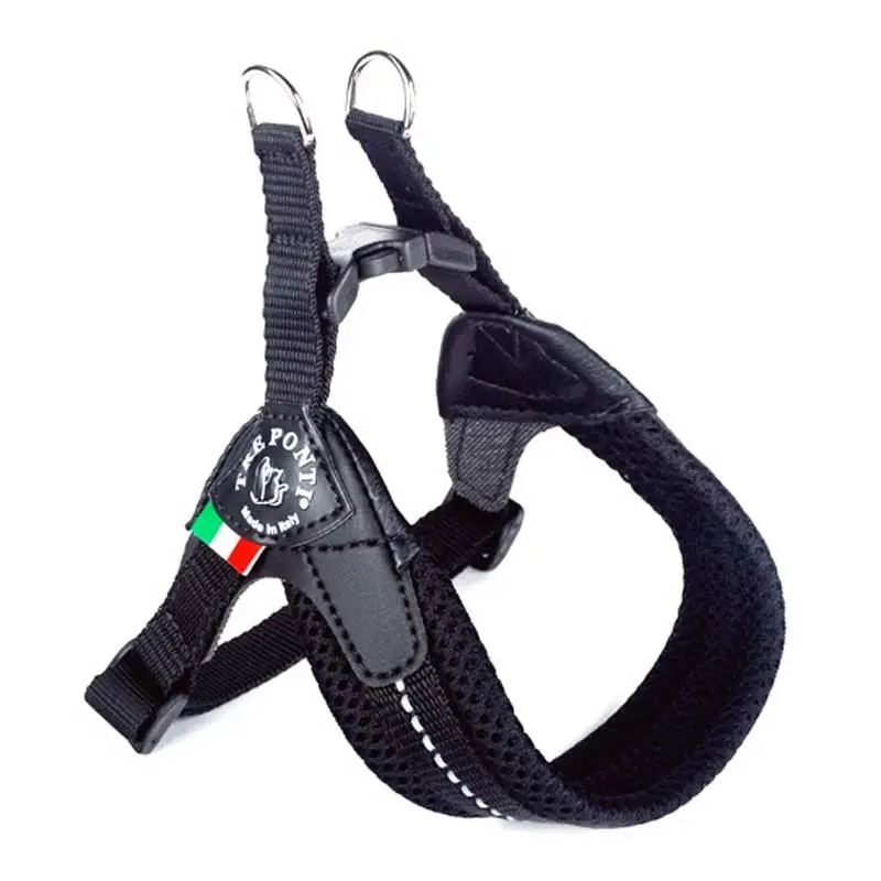 Tre Ponti Pettorina Sottopancia a Rete Easy Fit Nero – 30-40 cm