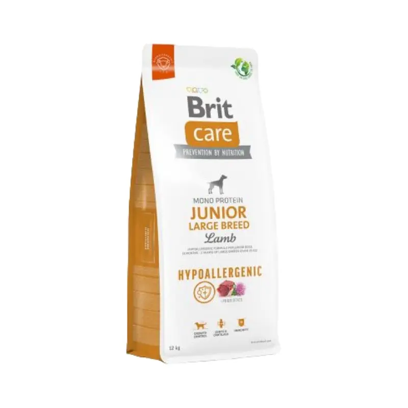 Brit Care Junior Large Breed Agnello e Riso – 3 Kg, 2 pezzi