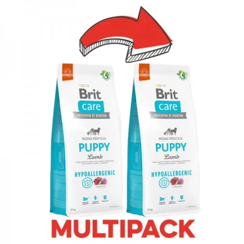 Brit Care Puppy Agnello e Riso – 3 Kg, 2 pezzi