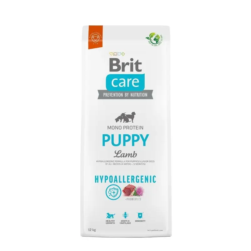 Brit Care Puppy Agnello e Riso – 12 Kg, Singola