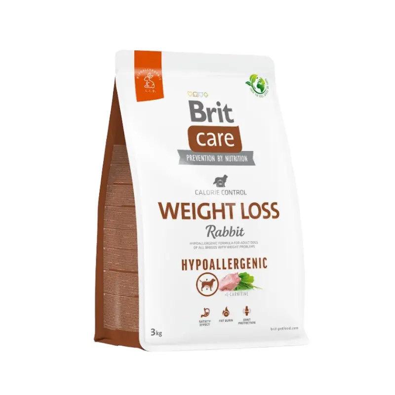 Brit Care Weight Loss Coniglio e Riso – 3 Kg, Singola