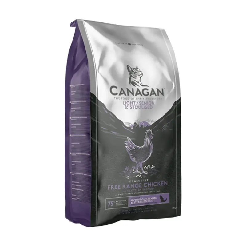 Canagan Light/Senior & Sterilized per Gatti – 1.5 Kg, Singola