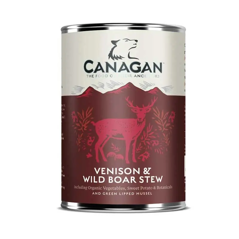 Canagan Venison & Wild Boar Stew per Cani – 400 g, Singola