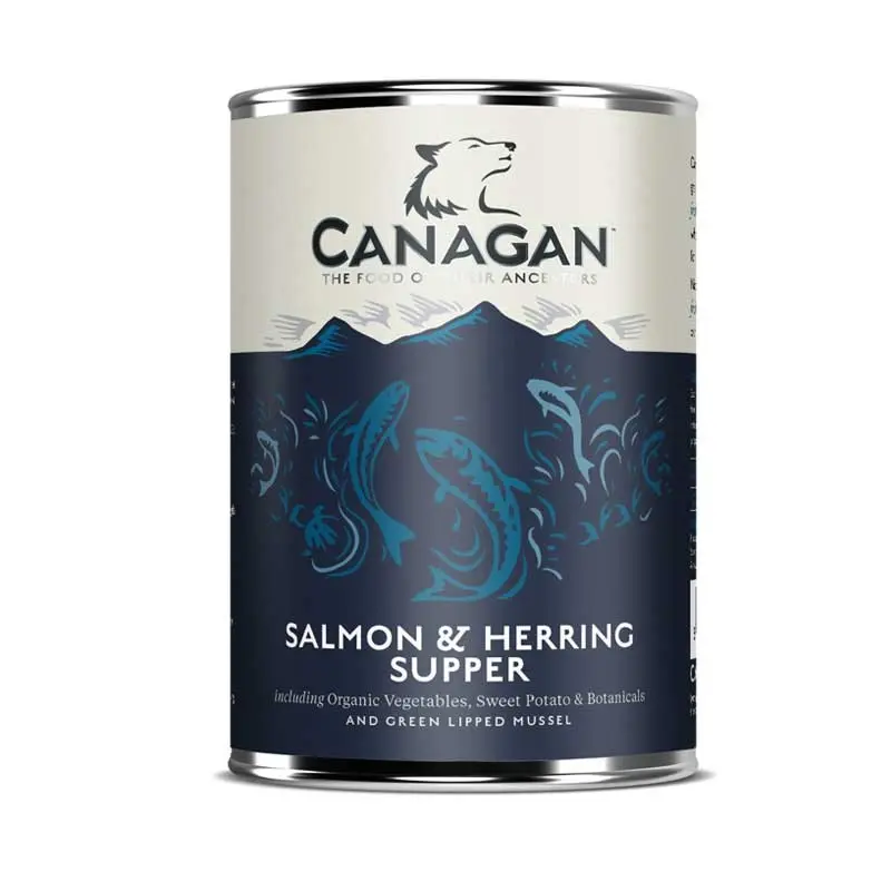 Canagan Salmon & Herring Supper per Cani – 400 g, Singola