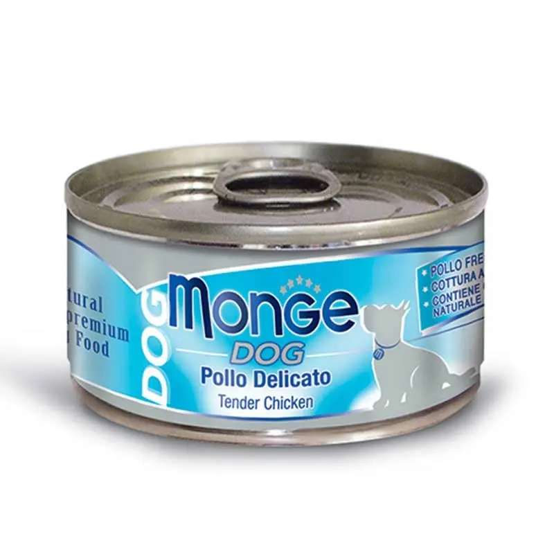 Monge Adult Pollo Delicato per Cani 95gr – 95 g, 24 pezzi
