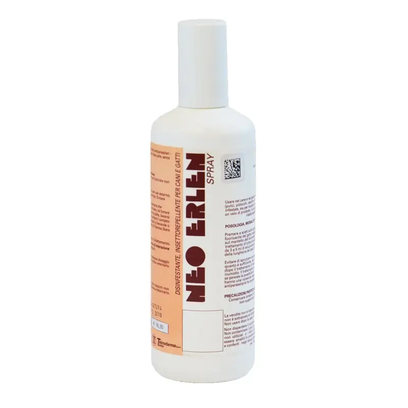 Teknofarma Antiparassitario Cani e Gatti in Spray Neo Erlen – 200 ml
