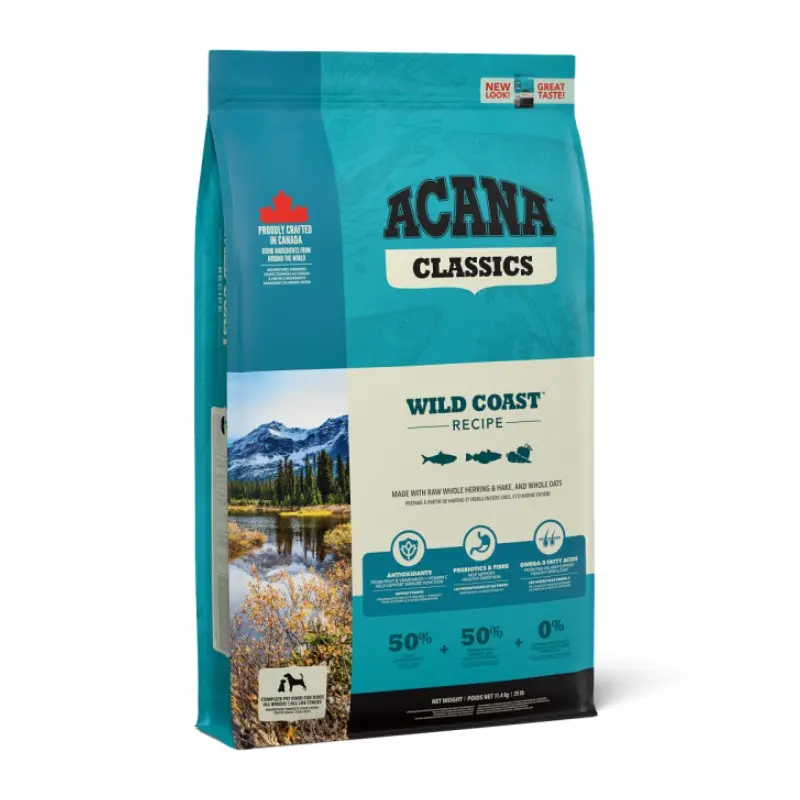 Acana Wild Coast per Cani – 2 Kg, Singola