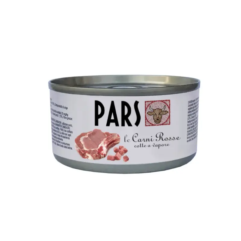 Pars Carni Rosse per Cani e Gatti – 85 g, 12 pezzi