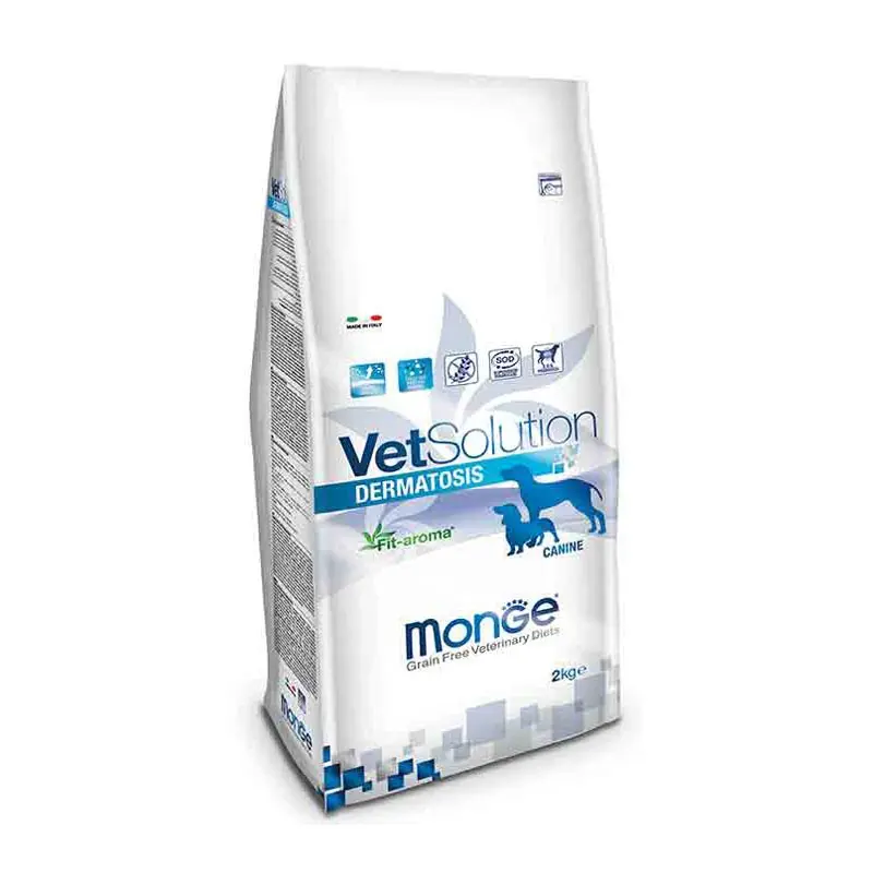 Monge VetSolution Dermatosis per Cani – 2 Kg, Singola