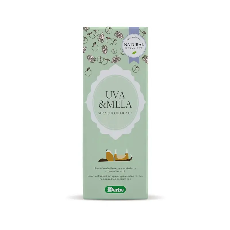 Derbe Shampoo Delicato Uva e Mela – 200 ml