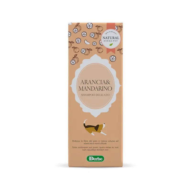 Derbe Shampoo Delicato Arancia e Mandarino – 200 ml