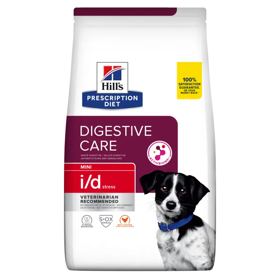 Hill’s i/d Stress Mini con Pollo e Verdure Prescription Diet Canine – 6 Kg