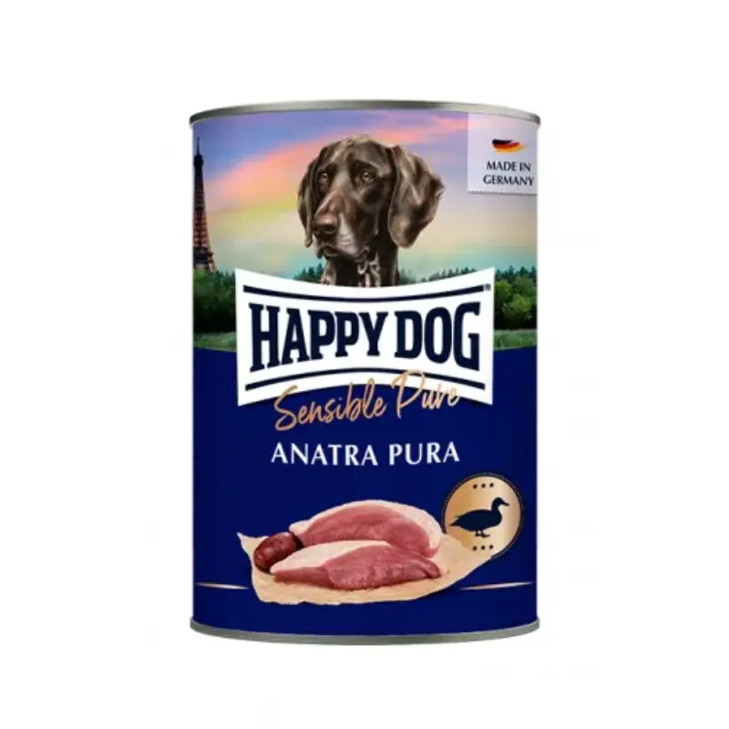 Happy Dog Monoproteico Anatra Pura per Cani – 800 g, Singola