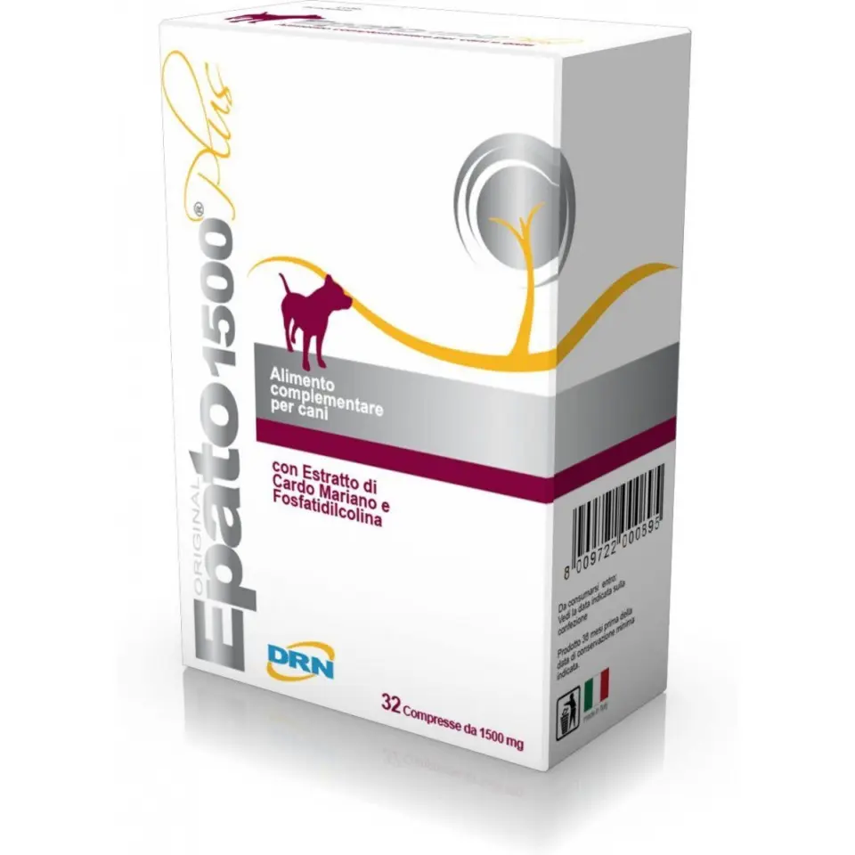 DRN Epato Plus Supporto Epatico Cane – 32 cp
