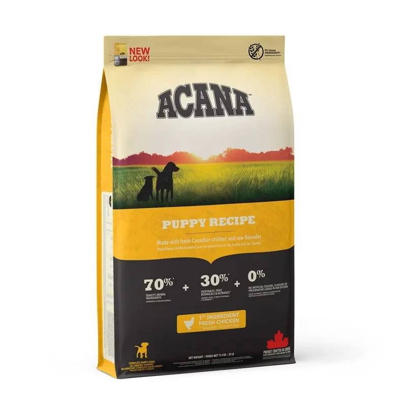 Acana Puppy Recipe per Cuccioli – 11.4 Kg, Singola